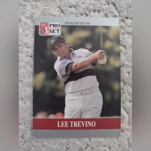 Pro Set Lee Trevino Trading Card